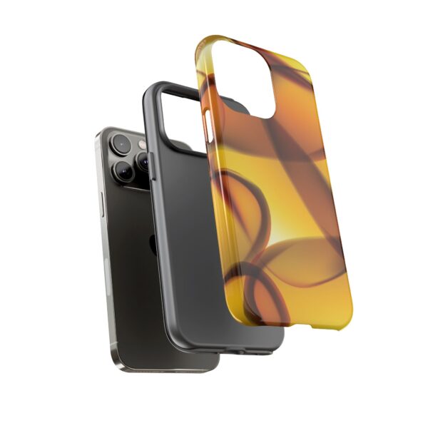 Stylish Tough Phone Case with Abstract Design - Image 109
