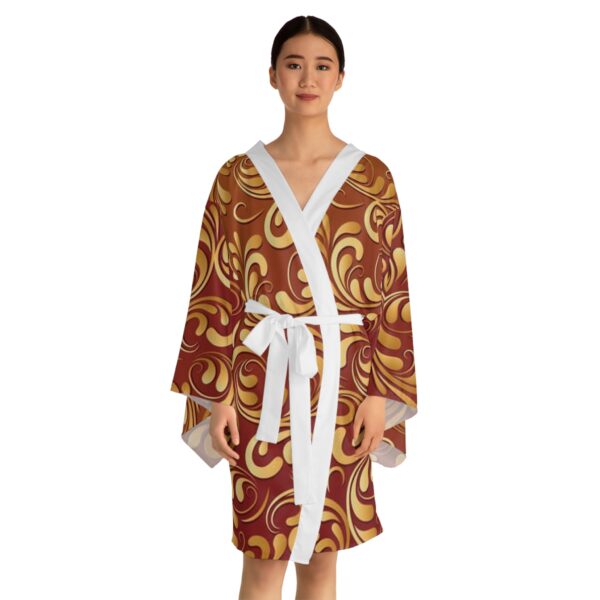 Long Sleeve Kimono Robe - Image 3