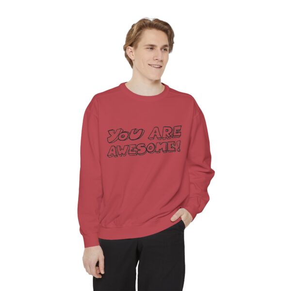 Unisex Garment-Dyed Sweatshirt - Image 67