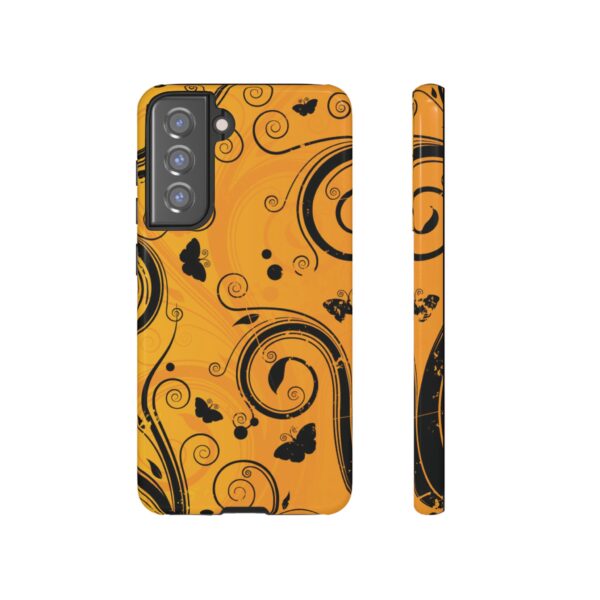 Stylish Phone Case - Floral Swirl Design, Unique Gift for Her, Phone Protector, Trendy Accessory, Autumn Decor - Image 67