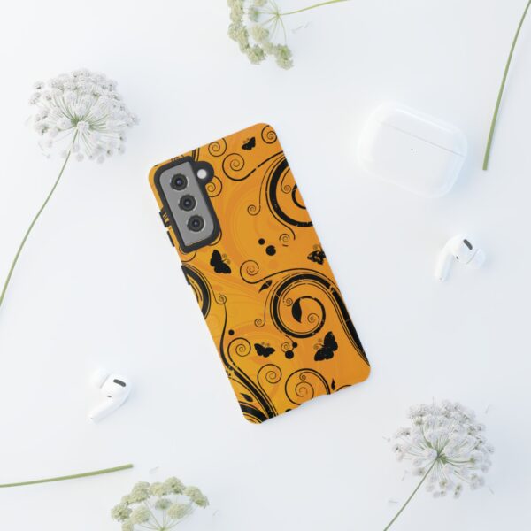 Stylish Phone Case - Floral Swirl Design, Unique Gift for Her, Phone Protector, Trendy Accessory, Autumn Decor - Image 52