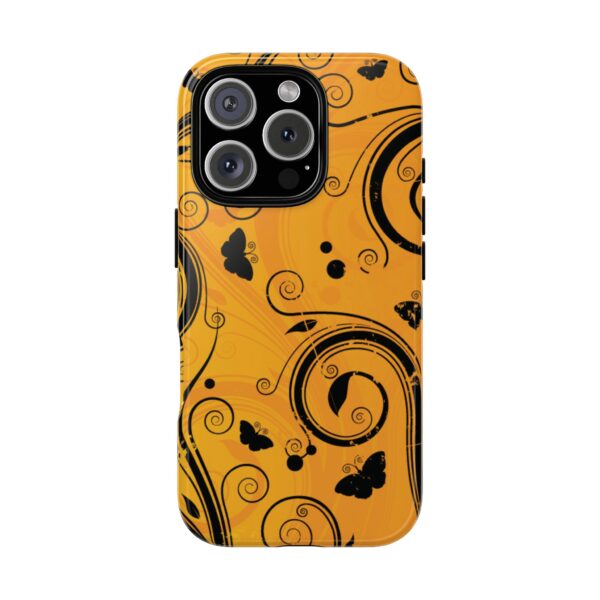 Stylish Phone Case - Floral Swirl Design, Unique Gift for Her, Phone Protector, Trendy Accessory, Autumn Decor - Image 203