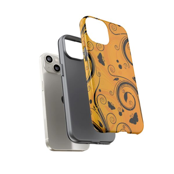 Stylish Phone Case - Floral Swirl Design, Unique Gift for Her, Phone Protector, Trendy Accessory, Autumn Decor - Image 85