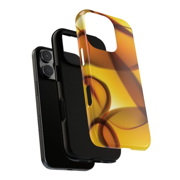 Stylish Tough Phone Case with Abstract Design - Image 205