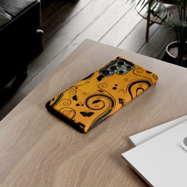 Stylish Phone Case - Floral Swirl Design, Unique Gift for Her, Phone Protector, Trendy Accessory, Autumn Decor - Image 134