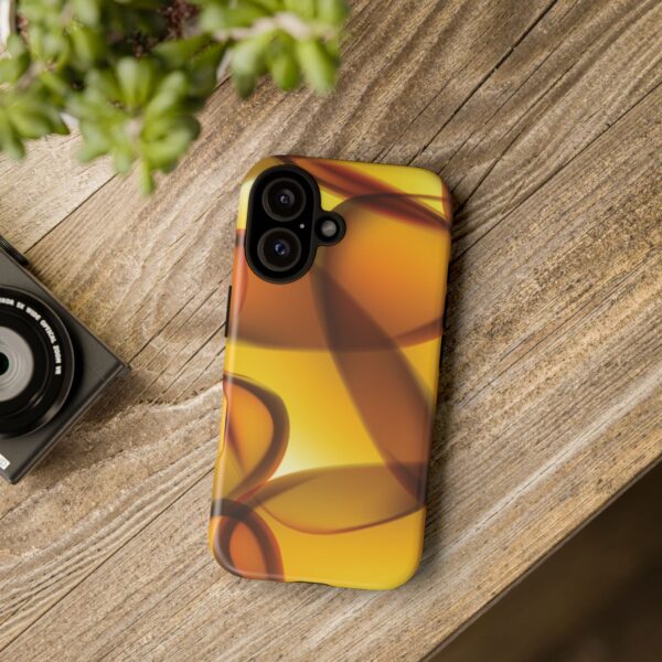 Stylish Tough Phone Case with Abstract Design - Image 194