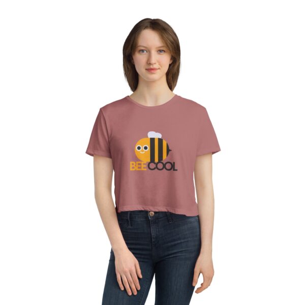 Women's Flowy Cropped Tee - Image 7
