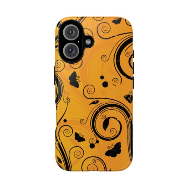 Stylish Phone Case - Floral Swirl Design, Unique Gift for Her, Phone Protector, Trendy Accessory, Autumn Decor - Image 187