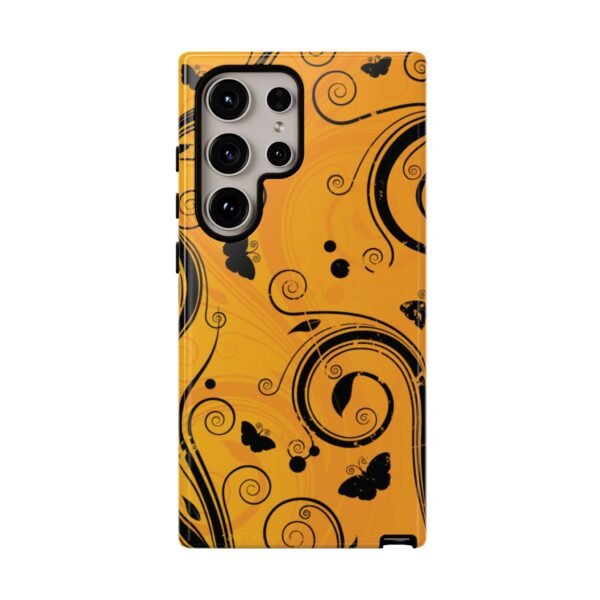 Stylish Phone Case - Floral Swirl Design, Unique Gift for Her, Phone Protector, Trendy Accessory, Autumn Decor - Image 179