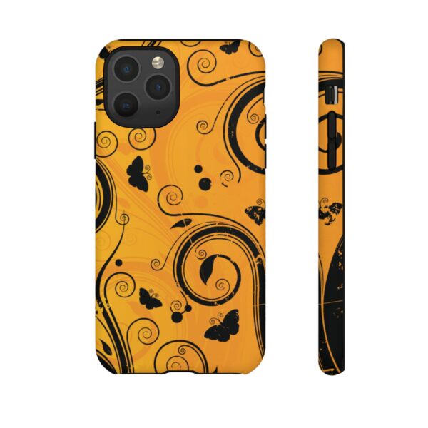 Stylish Phone Case - Floral Swirl Design, Unique Gift for Her, Phone Protector, Trendy Accessory, Autumn Decor - Image 18