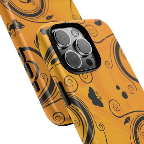 Stylish Phone Case - Floral Swirl Design, Unique Gift for Her, Phone Protector, Trendy Accessory, Autumn Decor - Image 216