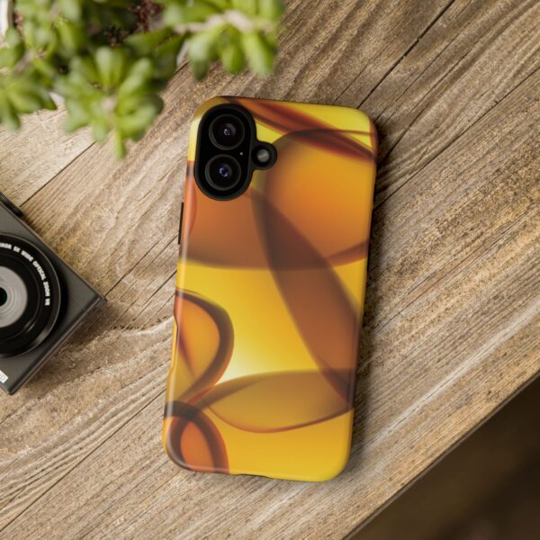Stylish Tough Phone Case with Abstract Design - Image 202
