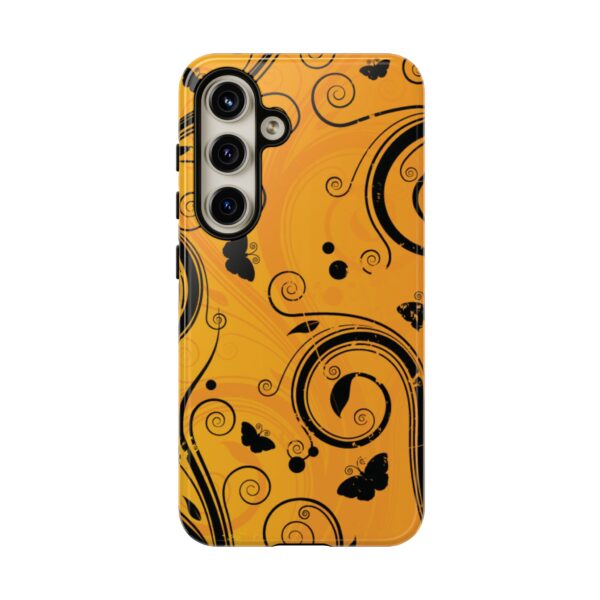 Stylish Phone Case - Floral Swirl Design, Unique Gift for Her, Phone Protector, Trendy Accessory, Autumn Decor - Image 163