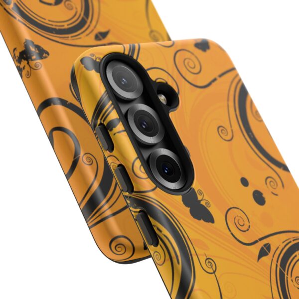 Stylish Phone Case - Floral Swirl Design, Unique Gift for Her, Phone Protector, Trendy Accessory, Autumn Decor - Image 224