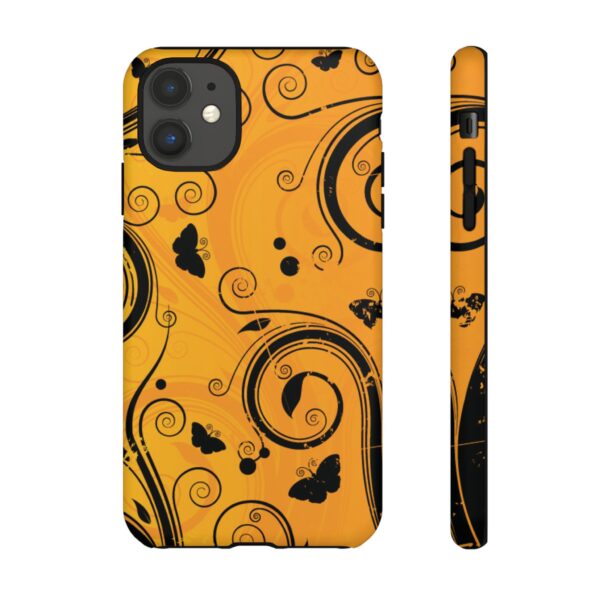 Stylish Phone Case - Floral Swirl Design, Unique Gift for Her, Phone Protector, Trendy Accessory, Autumn Decor - Image 16