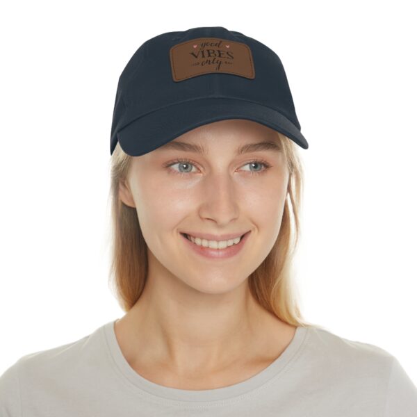 Dad Hat with Leather Patch (Rectangle) - Image 40