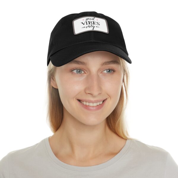 Dad Hat with Leather Patch (Rectangle) - Image 8