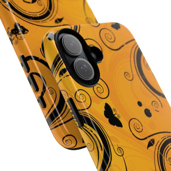Stylish Phone Case - Floral Swirl Design, Unique Gift for Her, Phone Protector, Trendy Accessory, Autumn Decor - Image 196