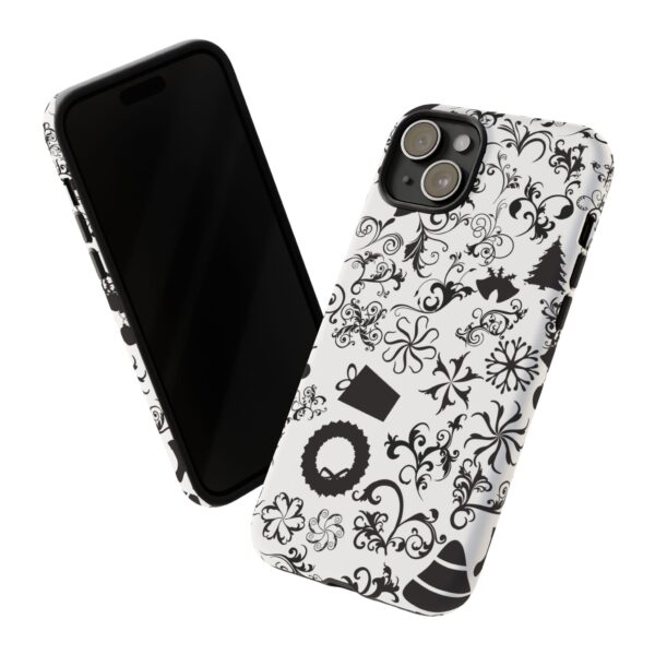 Holiday-Themed Tough Phone Cases with Festive Designs - Image 149