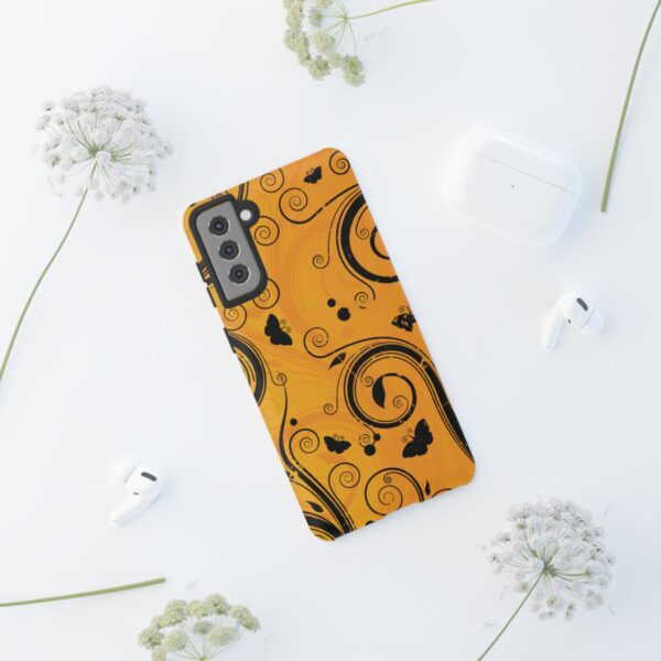 Stylish Phone Case - Floral Swirl Design, Unique Gift for Her, Phone Protector, Trendy Accessory, Autumn Decor - Image 58