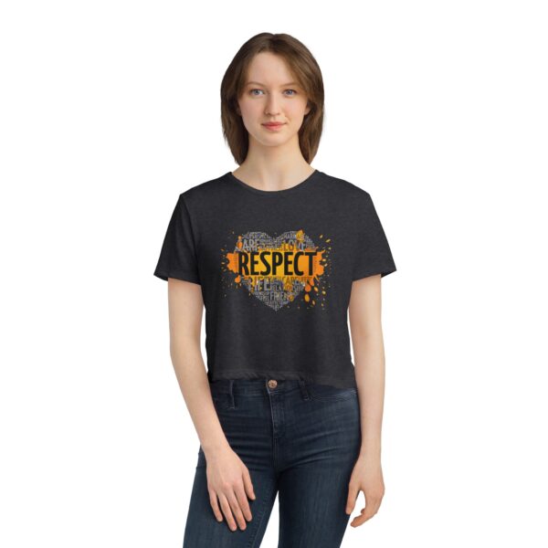 Women's Flowy Cropped Tee - Image 15