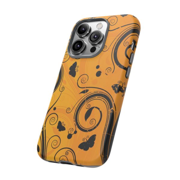 Stylish Phone Case - Floral Swirl Design, Unique Gift for Her, Phone Protector, Trendy Accessory, Autumn Decor - Image 96