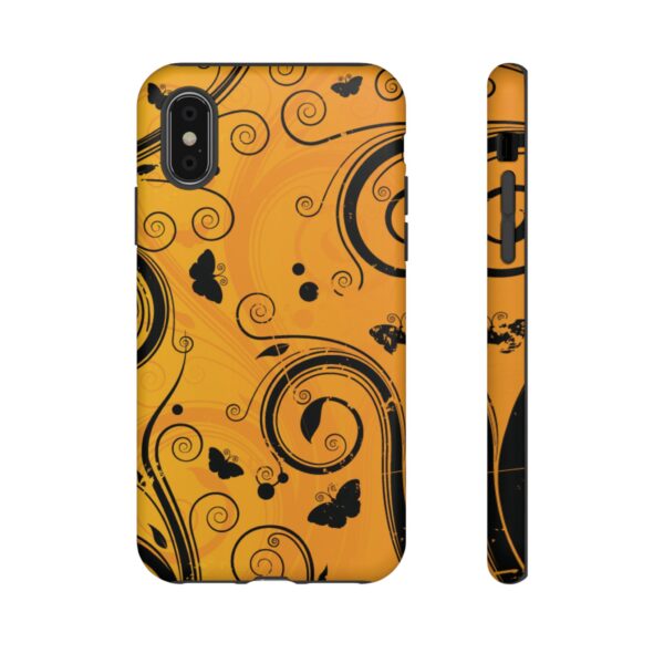 Stylish Phone Case - Floral Swirl Design, Unique Gift for Her, Phone Protector, Trendy Accessory, Autumn Decor - Image 6