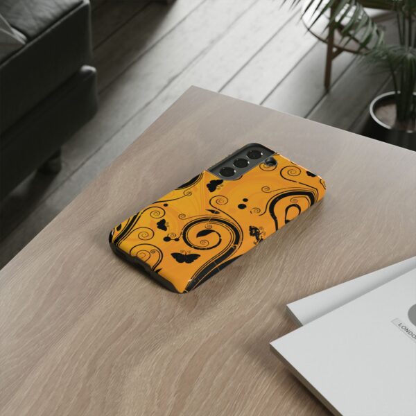 Stylish Phone Case - Floral Swirl Design, Unique Gift for Her, Phone Protector, Trendy Accessory, Autumn Decor - Image 72