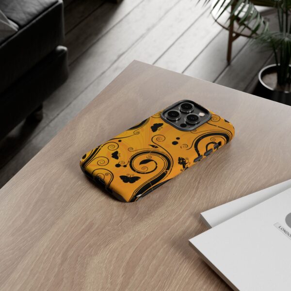 Stylish Phone Case - Floral Swirl Design, Unique Gift for Her, Phone Protector, Trendy Accessory, Autumn Decor - Image 94
