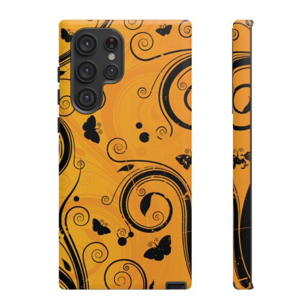 Stylish Phone Case - Floral Swirl Design, Unique Gift for Her, Phone Protector, Trendy Accessory, Autumn Decor - Image 81