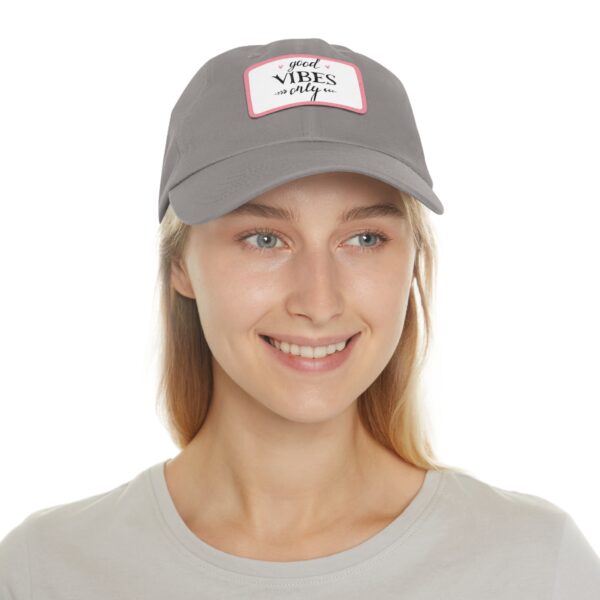 Dad Hat with Leather Patch (Rectangle) - Image 40