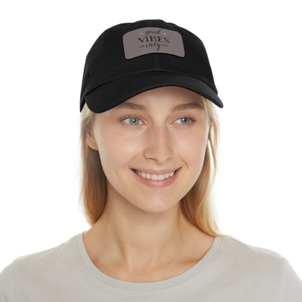 Dad Hat with Leather Patch (Rectangle) - Image 8