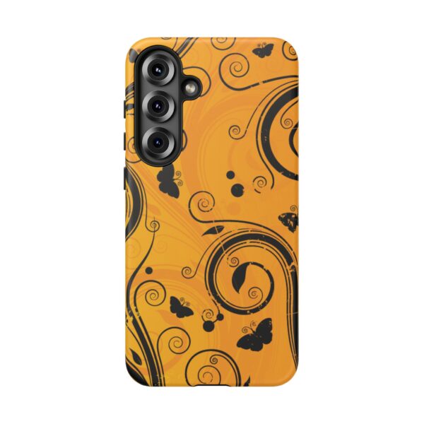Stylish Phone Case - Floral Swirl Design, Unique Gift for Her, Phone Protector, Trendy Accessory, Autumn Decor - Image 231