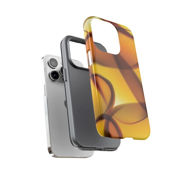 Stylish Tough Phone Case with Abstract Design - Image 93