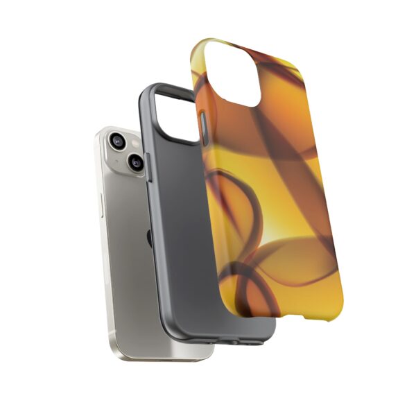 Stylish Tough Phone Case with Abstract Design - Image 89