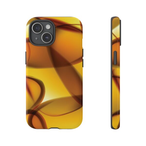 Stylish Tough Phone Case with Abstract Design - Image 139