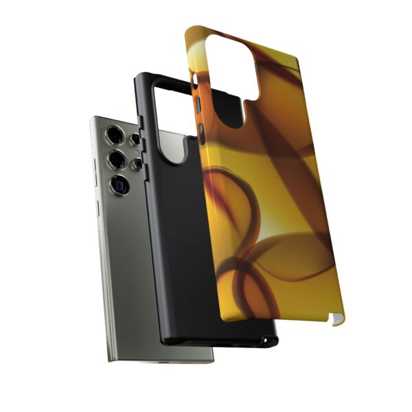 Stylish Tough Phone Case with Abstract Design - Image 133