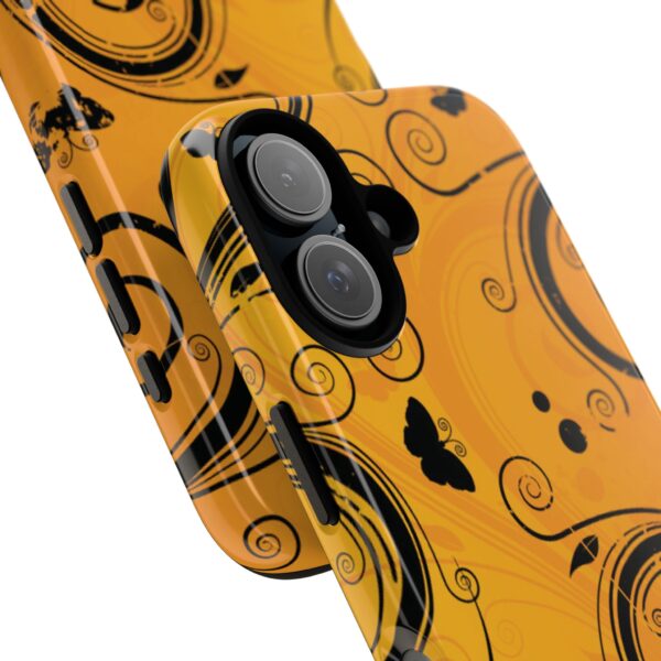 Stylish Phone Case - Floral Swirl Design, Unique Gift for Her, Phone Protector, Trendy Accessory, Autumn Decor - Image 188