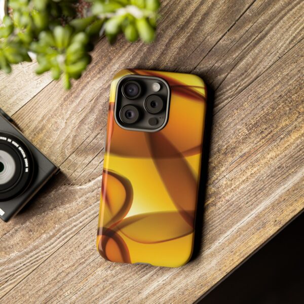 Stylish Tough Phone Case with Abstract Design - Image 153