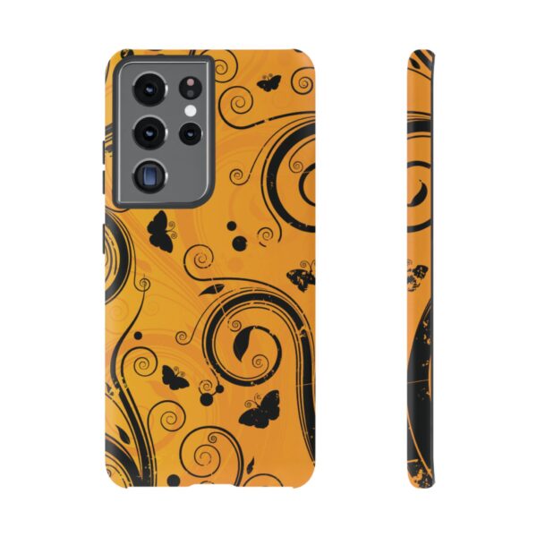 Stylish Phone Case - Floral Swirl Design, Unique Gift for Her, Phone Protector, Trendy Accessory, Autumn Decor - Image 61