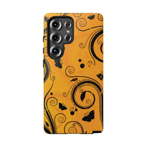 Stylish Phone Case - Floral Swirl Design, Unique Gift for Her, Phone Protector, Trendy Accessory, Autumn Decor - Image 235
