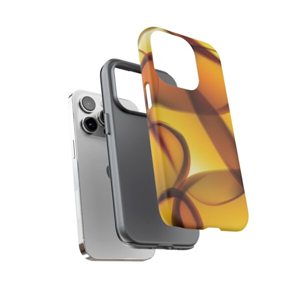 Stylish Tough Phone Case with Abstract Design - Image 97