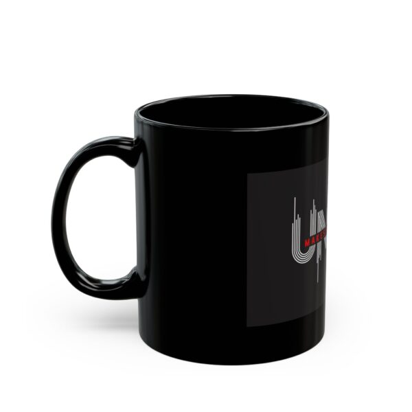 11oz Black Mug - Image 3