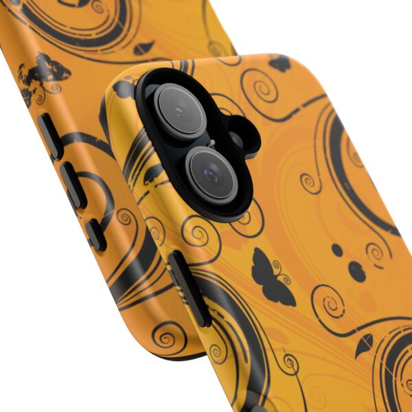 Stylish Phone Case - Floral Swirl Design, Unique Gift for Her, Phone Protector, Trendy Accessory, Autumn Decor - Image 192
