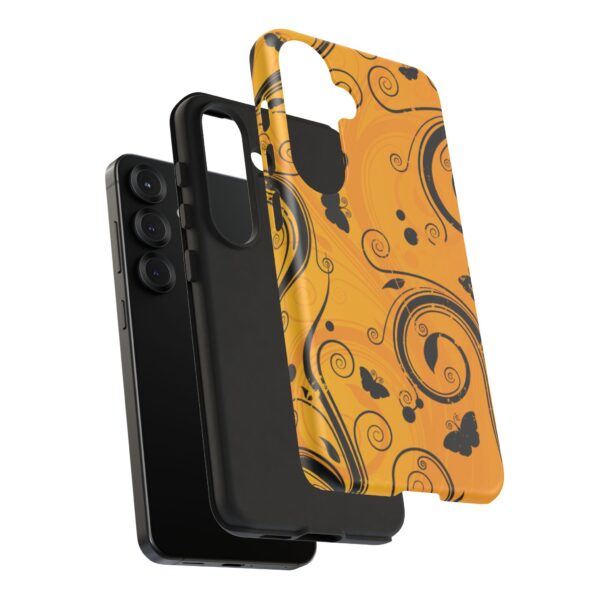 Stylish Phone Case - Floral Swirl Design, Unique Gift for Her, Phone Protector, Trendy Accessory, Autumn Decor - Image 226