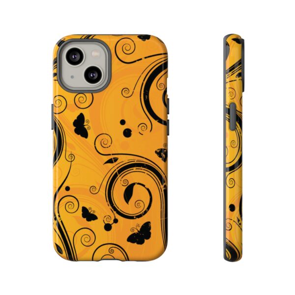 Stylish Phone Case - Floral Swirl Design, Unique Gift for Her, Phone Protector, Trendy Accessory, Autumn Decor - Image 83