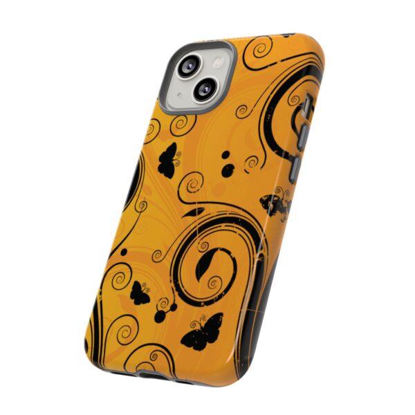 Stylish Phone Case - Floral Swirl Design, Unique Gift for Her, Phone Protector, Trendy Accessory, Autumn Decor - Image 84