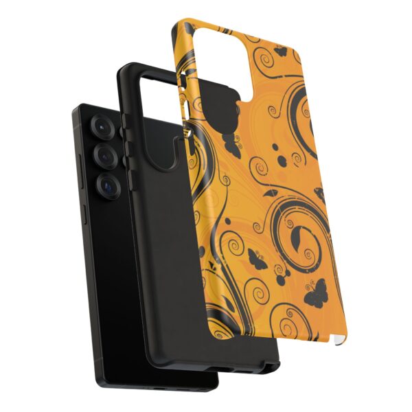 Stylish Phone Case - Floral Swirl Design, Unique Gift for Her, Phone Protector, Trendy Accessory, Autumn Decor - Image 242