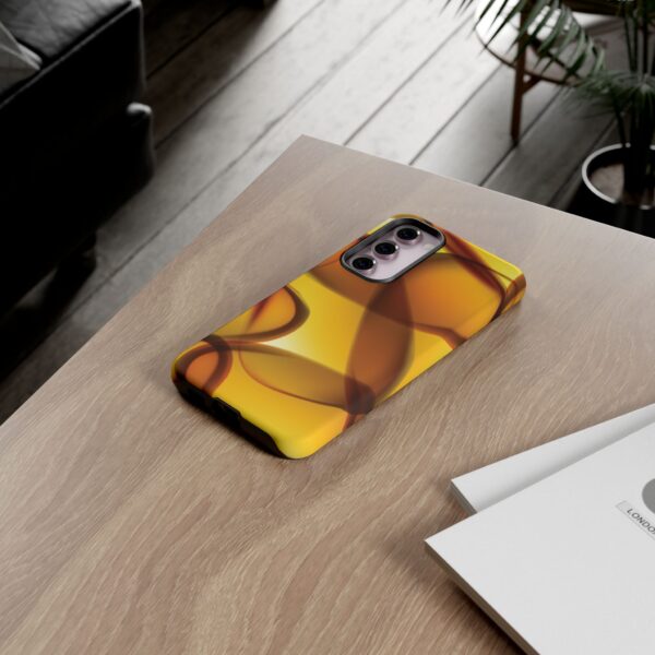 Stylish Tough Phone Case with Abstract Design - Image 130