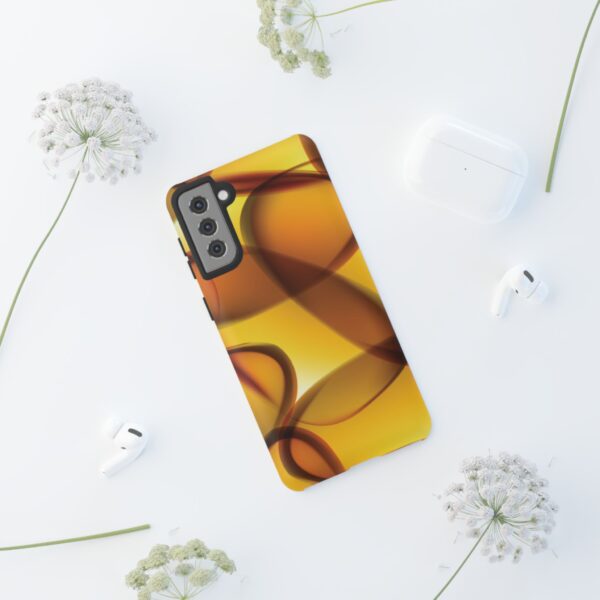 Stylish Tough Phone Case with Abstract Design - Image 58